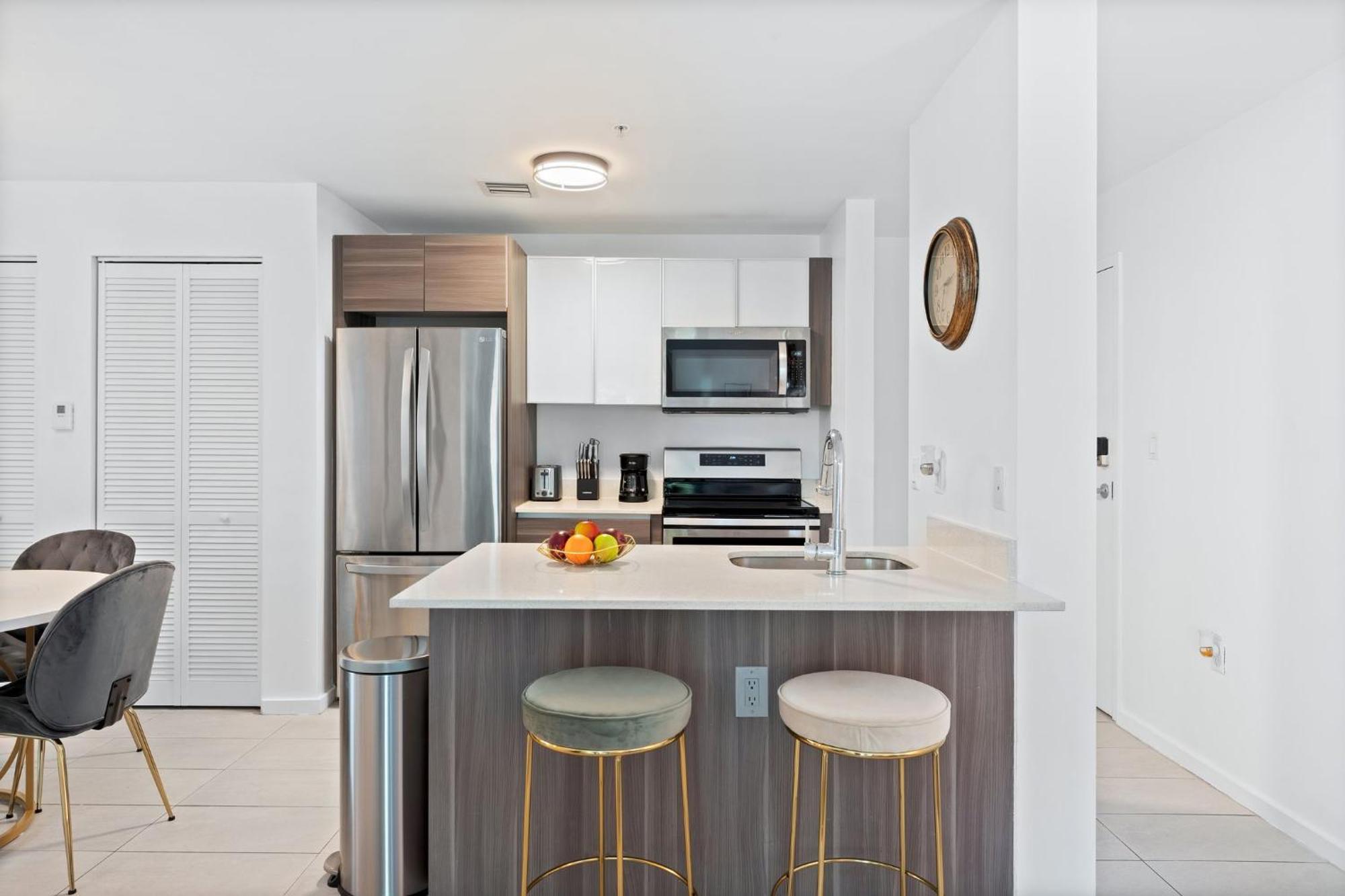 Modern Apartment In Edgewater Miami Zimmer foto