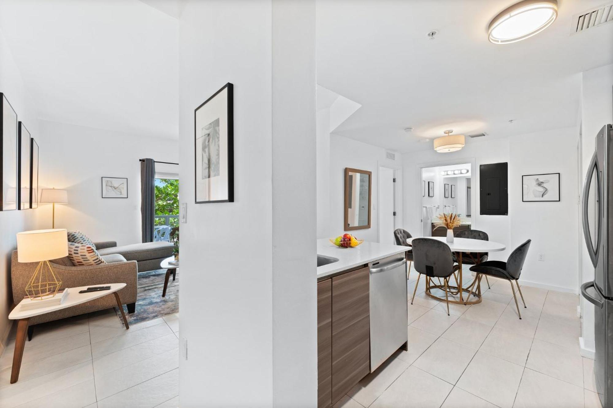 Modern Apartment In Edgewater Miami Zimmer foto